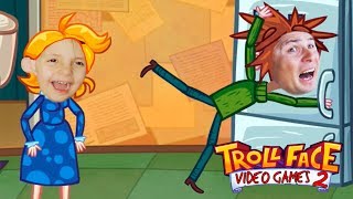 СМЕШНАЯ ИГРА ДЛЯ ДЕТЕЙ Troll Face Quest Video Games 2 Тролим весёлых героев из видео игр и смеёмся