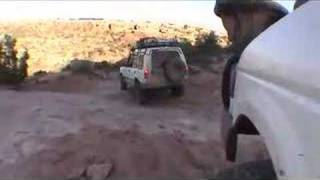 Land Rover over Elephant Hill