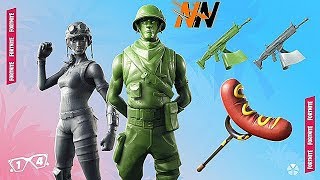 * NEW * PLASTIC PATROLLER & TOY TROOPER OUTFIT !! + CUSTOM LOBBIES WITH SUB | Fortnite Battle Royale