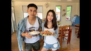 ตำทะเล กุ้งแช่น้ำปลา ครัวนนทิยา ยั่วๆ