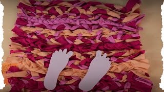 КОВРИК ИЗ СТАРЫХ ВЕЩЕЙ | ИЗ ЛОСКУТКОВ