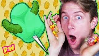 Will it Cotton Candy? Making Cotton Candy from pickles, candy canes, + Starbursts ~ pocket.watch