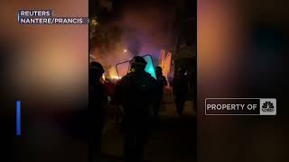Prancis Chaos Gegara Polisi Tembak Remaja