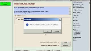 Free Epson L120, L220 Adjustment Program - how to reset waste ink counters?