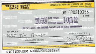 How to write a money order"Western Union"-Shahed Hossain!!!