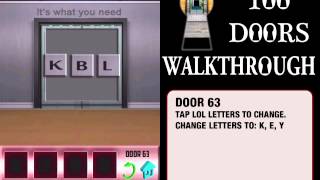 100 Doors X - Door 63 Walkthrough, iPhone | 100 Doors X 63 | 100 Doors Walkthrough, Cheats