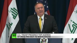New: Trump, Pompeo apply full-court press for US control of Iraq! (Full show)