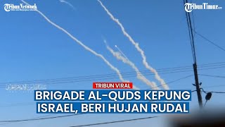 Brigade Al-Quds Hujani Posisi Pasukan Pertahanan Israel dengan Rudal Mematikan