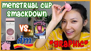 German Drugstore MENSTRUAL CUP 1st Impressions & Review: EINHORN Papperlacup + Comparing SELENA CUP