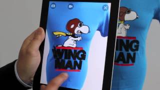 Augmented Reality for Clothing - Wing Man | Peanuts