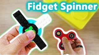 Lego FIDGET SPINNER bauen | Fidget Spinner selber bauen lego ohne KUGELLAGER | DIY KIDS CLUB