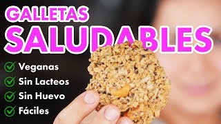 Galletas Veganas: SOLO INGREDIENTES SALUDABLES