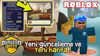 YENİ GÜNCELLEME VE YENİ HARİTA GELDİ ! | Dungeon Quest | Roblox Türkçe