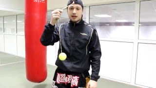Как сделать FIGHT BALL! Обучение работе с тренажером + Программа тренировок от #BROSAI