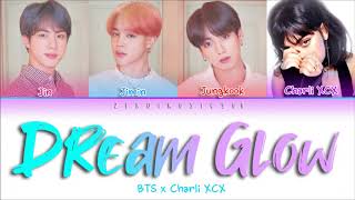 BTS(방탄소년단)xCharli XCX-Dream Glow (BTS WORLD)-가사(Sub español+Eng Sub+Rom+Han+Lyrics+Colorcodedlyrics)