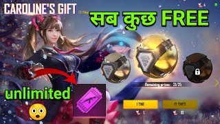 How to complete Caroline's gift / winterland event full details