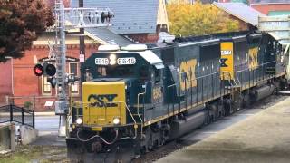CSX 8545 Stops to Protect Grade Crossing in Gaithersburg
