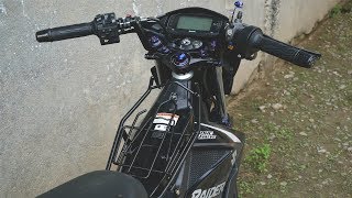 how to install step grill on raider 150 fi