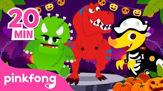 ¡Feliz Halloween con Dinosaurios! ???????? | Halloween Jurásico y más | Pinkfong Canciones Infantiles