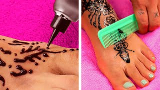 Awesome Henna Tattoo Ideas, Hair Hacks And Makeup Tricks