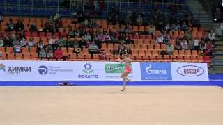 Yana Kudryavtseva (RUS) clubs Grand Prix Moscow 2013