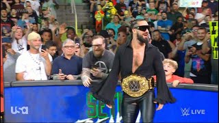 Seth Rollins NEW WWE WORLD HEAVYWIEGHT Champion WWE RAW