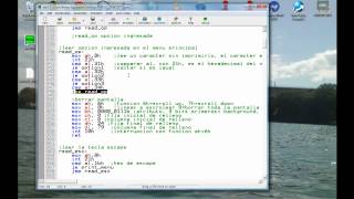 MENU EN ASSEMBLER EMU8086
