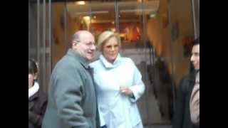 Sylvie a la sortie d' RTL