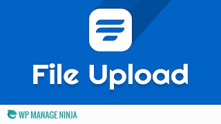 File Upload Input Field in WP Fluent Form WordPress Plugin