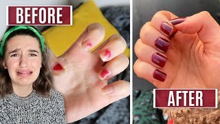 I TRIED DIY GEL NAILS AT HOME | MYLEE REVIEW