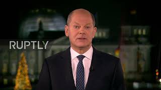 Germany: Scholz call for nationwide solidarity against COVID in New Year's address