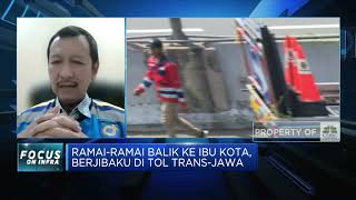 Ramai- Ramai Balik Ke Jakarta, Tol Trans-Jawa Dipenuhi Pemudik