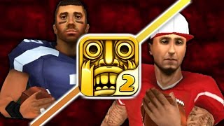 Temple Run 2 - RUSSELL WILSON & COLIN KAEPERNICK - New Football Characters (iPhone Gameplay Video)