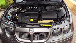 MG ZT-T 2.5 V6 Engine sound