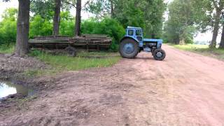 Т-40ам везём дрова.