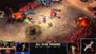 [LoL All-Star 2013] EU sOAZ vs KRLCL Shy - Top Laner 1v1 Skills Challenge