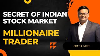 Secret Of Indian Stock market millionaire Trader Must Watch Video