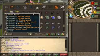 Hey Im Bobo | RuneScape P2P Skiller Bank Video 1 (With Commentary)