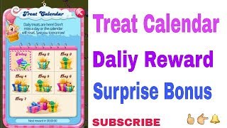 Candy Crush Daily Reward || Candy Crush Saga Daliy Surprise Bonus || candy crush connect to facebook