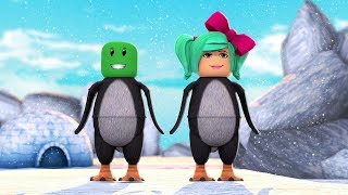 ? ROBLOX - ¡NOS CONVERTIMOS EN PINGÜINOS!