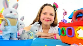 Поучительная история с игрушками - видео для детей