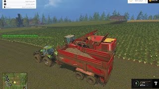 Farming Simulator 2015 Season 1: First Courseplay and Woodchipping