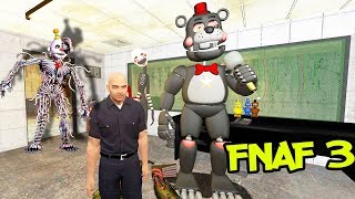 АНИМАТРОНИКИ ПУГАЮТ ОХРАННИКА FNAF 3 ► Garry's Mod
