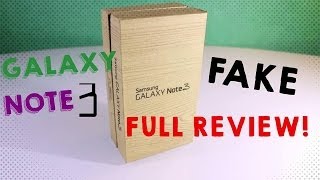FAKE SAMSUNG GALAXY NOTE 3 ! - Best 1:1 Copy on the Market ! - Full Review [HD]