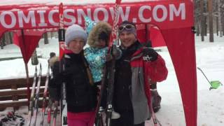Ski.Тест лыж Salomon и Atomic Екатеринбург 2017