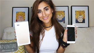UNBOXING MY NEW IPHONE 7 PLUS | iPhone 7 Plus v 6s Plus Comparison!