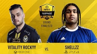 FIFA 17 FUT Champions Championship ? - GRAND FINAL Vitality Rockyy vs Shellzz