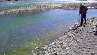 Pesca de trucha Valle Hermoso - Mendoza Argentina