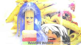 Annoying orange and Lady Pasta