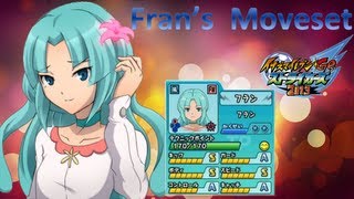 Fran's Moveset in Inazuma Eleven Go Strikers 2013